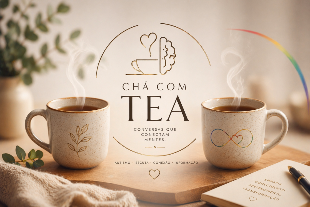 chá com TEA